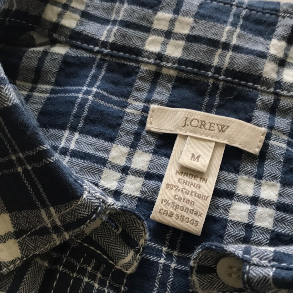 Jcrew Plaid Flannel Pullover - image 4
